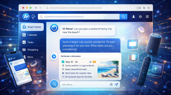 Alexa.com Brings Alexa+ to Browsers