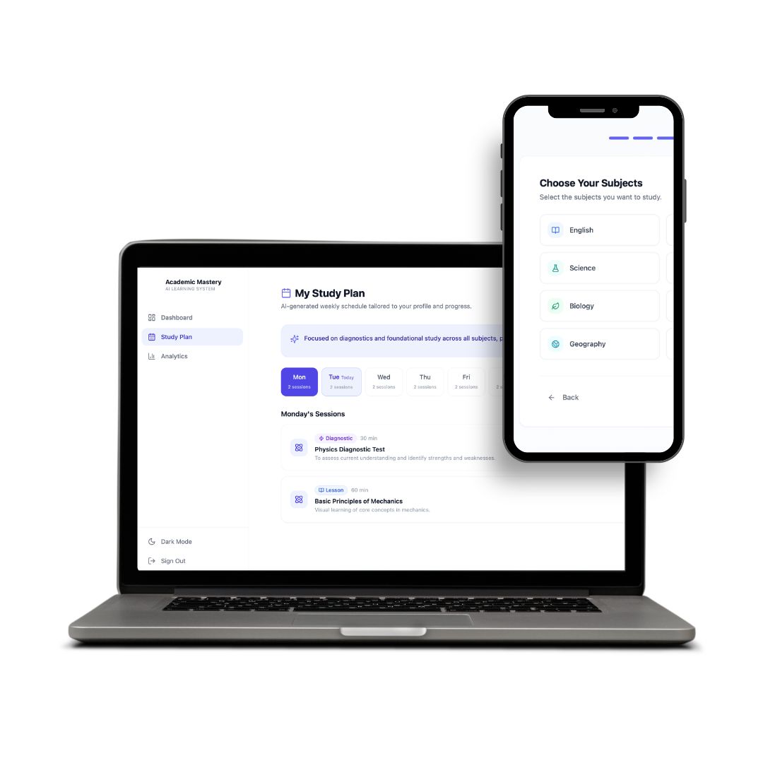 Personalised Tutor私人定制导师